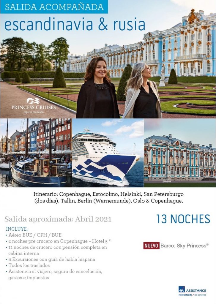 Destino: Escandinavia y Rusia